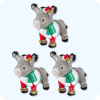 Dominick Plush 3PCS