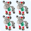 Dominick Plush 4PCS